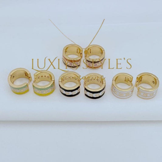 Aretes circulares - Coach